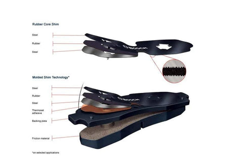 Bosch BC1602 rear ceramic disc brake pad set for Ford F-150