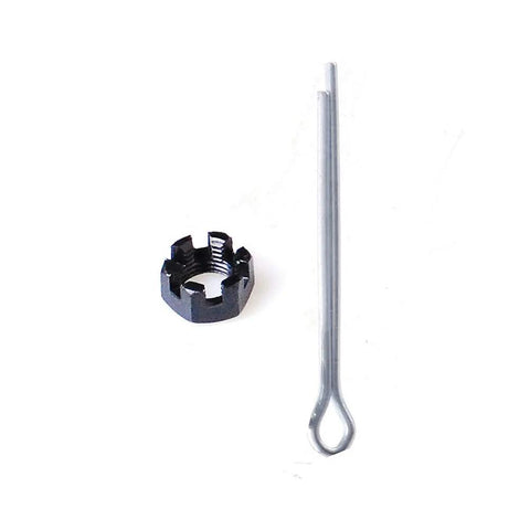 Front Steering Idler Arm Replacement for 1989 1995 Toyota Pickup and 1993 1998 Toyota T100, Easy Install, Restores Center Link Support, Tightens Steering, OE Style Fit, Durable Steel Construction, steel idler arm and castle nut