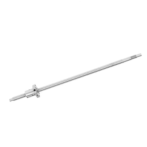 Anti Backlash 400mm Rolled Ballscrew Ballnut For Precision Linear Actuators High Efficiency Low Friction Screw Assembly For CNC Routers 3D Printers Robotics And Automation, 400mm 12mm steel