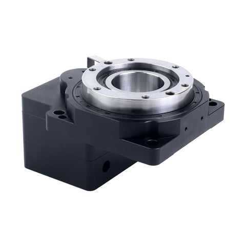 85mm Hollow Rotary Actuator With Hollow Rotating Platform, 3 Arc Min Resolution, 14mm Input Shaft, 5 To 1 Gear Ratio, Heavy Duty Pro