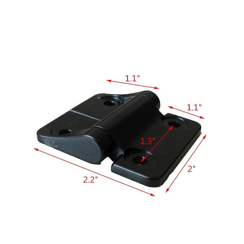 Constant Torque Position Control Hinge With Holes For E6 Series E6 10 416 50 Zinc Alloy 2 Inch Leaf Height Symmetric Torque