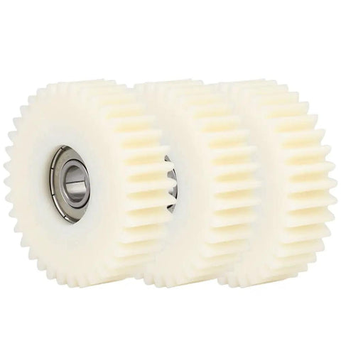Three Pack 36T Nylon Motor Drive Gears For E Bike Hubs 47.5 X 13.5 mm Bearings Included Beef Up Your Ride With A Solid Upgrade