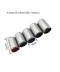 5Pcs Motorbike Locating Dowel Pins 6.2x9x14mm For Engine Cylinder Head Alignment Kit, heavy duty steel, precise fit