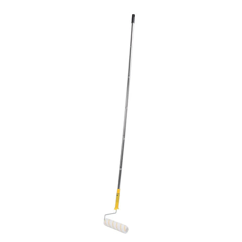 Pro Grade Paint Roller Kit Featuring Bend Resistant Stainless Steel Rods And A Nifty Drip Free Metal Tray, long paint roller.