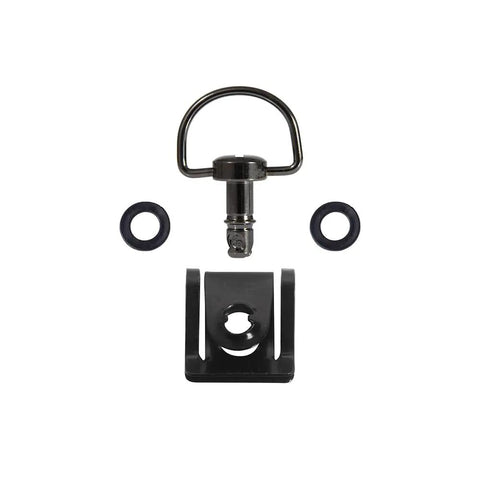 Motorcycle Race Fasteners Quick Release D Ring One Quarter Turn Clip Style Type C Chrome Black 17mm Fits ABS And Race Fairings Universal Fit Easy On Off Includes Pins And Washers Pack