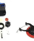 Universal Toilet Flapper And Fill Valve Kit With Adjustable Height And Flow Rate Replaces THU499S set components shown