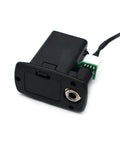 3 Band Guitar Piezo Pickup Preamp System Kit For Acoustic And Classical Guitars With 6.35mm Output Built In Equalizer Easy Install