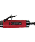 Heavy Duty Air Die Grinder Kicks Serious 0.8 Horsepower And Blistering 24000 RPM Torque To Crush Through Metal Work Without Missing A Beat On Busy Job Sites, featuring red handheld design.