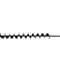 2 Inch Wide 24 Inch Long Metal Earth Auger Drill Bit For Fast Planting Of Bulbs And Garden Plants With A Three Eighth Inch Hex Shank