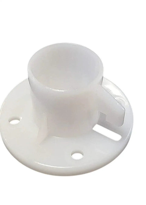 15 Piece White Canopy Replacement Parts Kit for 10 by 20 Outdoor Tent Gazebo Awning Corner Connector, Durable PVC