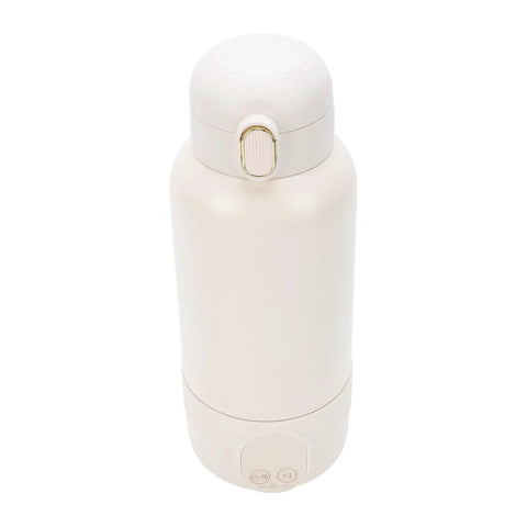 Top Shelf Portable Milk Warmer With Hella Quick 50W Heating Cordless Rechargeable Baby Bottle Heater Featuring Smart Constant Temperature Control for easy travel.