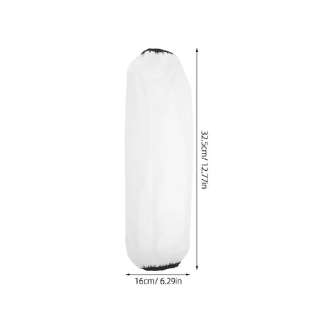 Hardcore Waterproof Arm Sleeves For Everyday Grunt Work Featuring Oil Resistant Thickened Long White Sleeve Covers To Keep Your Forearms Straight Up Spotless For Auto Shops And DIY Tasks