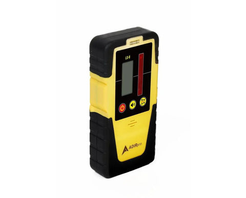 Digital Rotary Laser Detector With Dual Display And Built In Bubble Level For Most Red Rotary Lasers, Universal Receiver, yellow