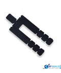 Killer Stack Shim Combo Featuring Two Hundred Twenty Four Adjustable Black Building Spacers for precise window leveling