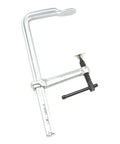 12 Inch F Clamp Rocking 1800 Lbs Clamping Power Features Black Oxide Spindle Drop Forged Arm Swivel Pad And Solid Tommy Bar view