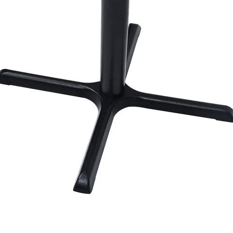 Industrial Bistro Table Legs Cast Iron Base For Rock Solid Stability And Ultra Durable Performance Easy Assembly Sleek Modern Look
