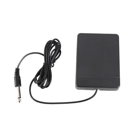 Rock Solid Sustain Pedal With 3.5mm And 6.35mm Interface For Electronic Keyboard Digital Piano And Portable Roll Up Instruments