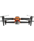 Front view of Rugged Thermal Drone Bundle with Dual 640T Sensor, featuring sleek black arms and bright orange body.