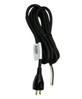 Hella Durable Replacement Power Cord Matching Part A10193 For Porter Cable Tools. Heavy duty black cord with plug and wires.