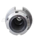 Close-up of Cat40 To Er32 Collet Chuck showing ER32 marking, CNC Tool Holder view, premium alloy steel construction, milling workhorse tool.