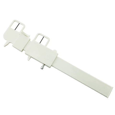 PD Ruler Pupillary Distance Meter For Glasses Fitting Vernier Optical Tool For Precise Eye Measurements 0-100mm Range Easy To Use Mirror Method PVC Ophthalmic Gauge For Home Eye Care And Online Glasses Purchase, white PVC ruler