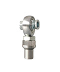7/8 Inch M14 Heim Joint Rod End Ball Bearing for Custom Car Swaps and Hot Rod Fixes, steel with hex bung nut.