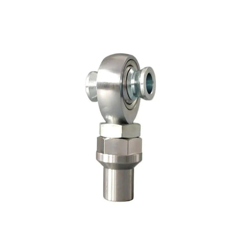 7/8 Inch M14 Heim Joint Rod End Ball Bearing for Custom Car Swaps and Hot Rod Fixes, steel with hex bung nut.