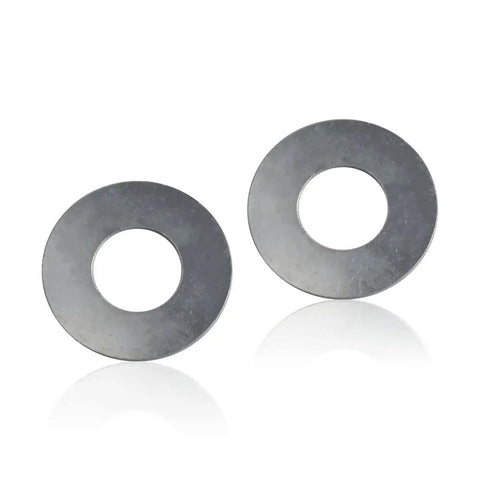 Front Wheel Bushing To Bearing Conversion Kit For Lawn Mower Models L100 L105 L108 L110 L120 L130 With Sealed Flanged Hub Bearings 4 Pack Easy Install Durable OEM Replacement For Front Wheel Assembly And Smooth Operation, heat-treated thrust washers