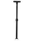 Beefy Adjustable Heavy Duty Wagon Cart Pull Handle From 18 To 27.6 Inches Telescoping Replacement Handle For Folding Carts Easy Install For Outdoor Camping Trolleys And Wagons, black metal
