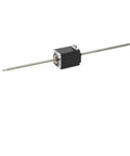 Heavy Duty Nema 23 Linear Stepper Motor With Non Captive Lead Screw 1.8 Degree Step Angle, shown from the side, ideal for CNC routers.