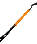 36 Inch Gooseneck Wrecking Bar With Nail Puller Heavy Duty Forged Carbon Steel Pry Bar For Demolition High Leverage Design Dual Claws And Nail Slot
