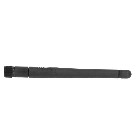 6dBi Foldable Omnidirectional SMA Antenna For 423 To 443 MHz High Gain Meter Reading System Drone Security Alarm Weatherproof ABS Stick Antenna For Reliable Wireless Communication. Black stick with SMA connector.