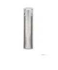 Go To Stainless Steel Dowel Pin, Solid Cylindrical With Smooth Finish And Chamfered Ends, 18mm Length, Side View