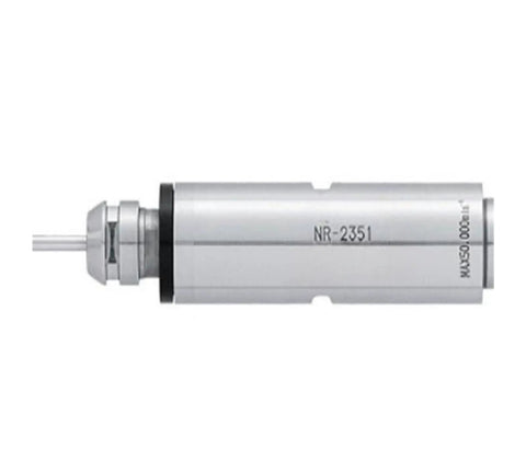 Kickass Precision 50000 Rpm Water Cooled Spindle Featuring A Rock Solid Split Architecture And Premium Angular Contact Bearings For Serious Cnc Routing And Heavy Duty Shop Jobs, silver spindle with precise detailing.