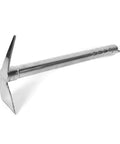 Two In One Garden Hoe And Pickaxe Stainless Steel Workhorse Yard Tool For Planting, Weeding, And Soil Turning, Lightweight, Durable Handle
