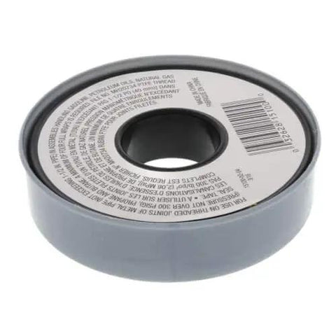 Heavy Duty PTFE Thread Seal Tape MegaTape Half Inch By One Thousand Inch Grey spool for plastic brass copper aluminum stainless steel