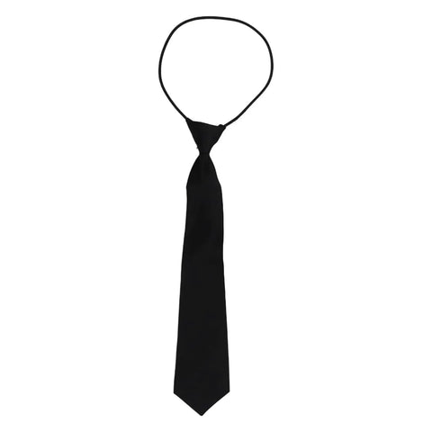 Black tie accessory from Kids Scientist Costume Set With Lab Coat For Role Play Doctor Outfit For Halloween Carnival Party