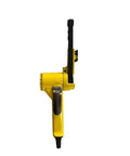 Heavy Duty Pneumatic Air Sander Fits 10 By 330 Mm Sanding Belts, side view showcasing ergonomic design and handle.
