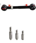 Front Sway Bar Disconnects For Jeep JK JKS 2 Door And 4 Door 2007 2018 Adjustable Quick Disconnect Links black bar
