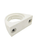 Factory Direct Plastic Nylon Waterproof Bearing Pedestal PA203 PA204 PA205 Heavy Duty Mount For Machinery Easy Install Durable Support Stand Industrial Equipment Accessory, white nylon