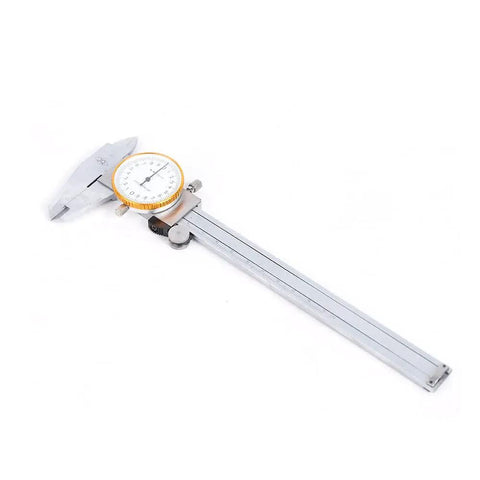 Stainless steel caliper from the Welding Inspection Tool Kit With Seven Essential Gauges Pro Grade Fillet Weld Gauge Ruler Magnifier Caliper Test Set In Portable Case 12 Inch By 9 Inch By 2 Inch Stainless Steel High Precision More Accurate