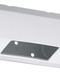 Under Cabinet And Counter Power Distribution Box With GFCI Fit White Metal Construction Hidden Wiring Mount For Power Cat5e And Coaxial