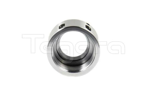 Front view of ER32 Slot Style Ball Bearing Collet Nut 202-1574P, Pro Grade CNC Milling Lathe Tooling, Heavy Duty Steel, Smooth Clamp