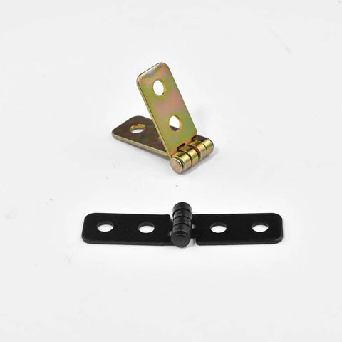 12 Pieces 180 Degree Black Wood Box Hinges For Jewelry Boxes Gift Boxes Craft Boxes And Small Cabinets 60x13mm Durable Metal Hinge Set