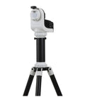SolarQuest Solar Tracking Mount For Safe Sun Viewing, Alt Az Design With 11 Lb Payload, shown with black and white tripod.