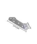 Heavy Duty Stainless Steel Angle Bracket Set Of 20 Corner Braces Tarnish And Rust Resistant Silver Shelf And Furniture Support Brackets