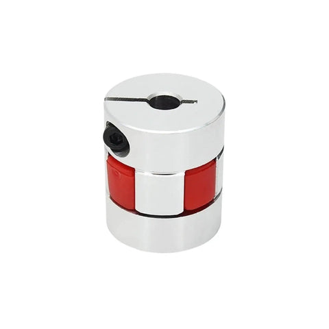 Heavy Duty Sfu2510 Ball Screw With 25mm Diameter And C7 Grade Precision For CNC Machining Projects Including Single Flange BK And BF End Machined Parts To Boost Your Build Performance Today, showcasing a metallic coupler.