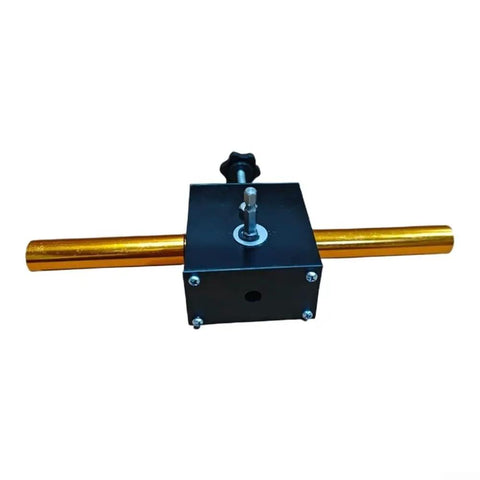 Cable Threading Tool For Drill Compatibility For Electricians That Lets You Pull Wires Through Walls And Ceilings In Homes And Light Commercial Projects With Smooth Operation No Sweat Setup And Hassle Free Performance, black steel shaft