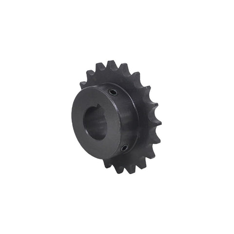 Bevel Pinion Gear For 08B Chain Drive With 18 To 32 Teeth And 20Mm Keyed Bore, compact design for heavy lifting applications.