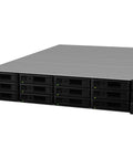 Game Changer 12 Bay Rack Expansion Enclosure Diskless Storage Chassis For Enterprise Servers with sleek metal design and 12 disk bays.